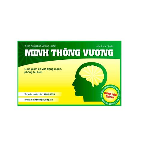 Thực phẩm bảo vệ sức khỏe Minh Thông Vương New