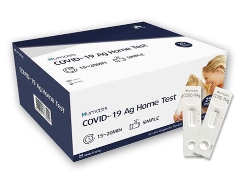 BỘ KIT XÉT NGHIỆM NHANH COVID 19 HUMASIS COVID-19 AG HOME TEST