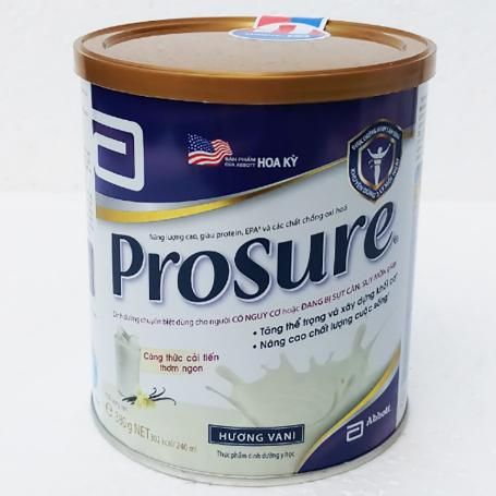  Thực phẩm dinh dưỡng y học: Prosure 