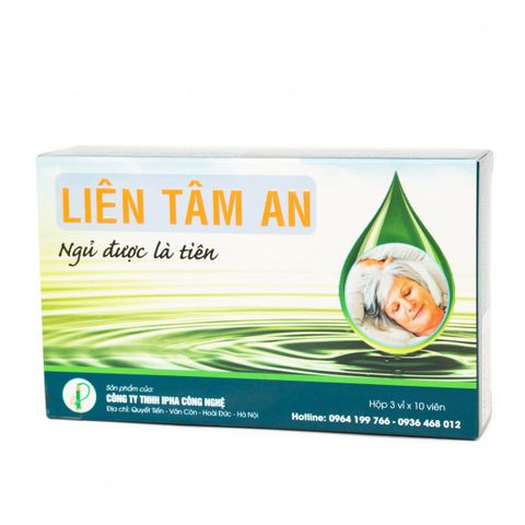  Thực phẩm bảo vệ sức khoẻ Viên nén LIÊN TÂM AN 