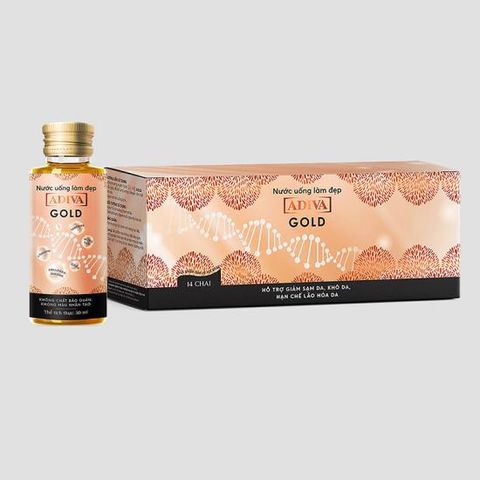  Thực phẩm bảo vệ sức khỏe: NƯỚC UỐNG LÀM ÐẸP ADIVA GOLD 