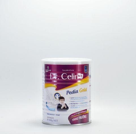  Sữa Dinh Dưỡng Cao Khỏe Thông Minh cho trẻ trên 1 tuổi Dr. Celine Pedia Gold Hộp 400g 