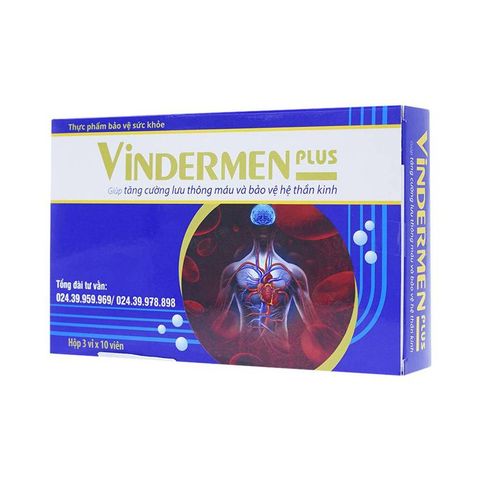  Thực phẩm bảo vệ sức khỏe VINDERMEN PLUS 