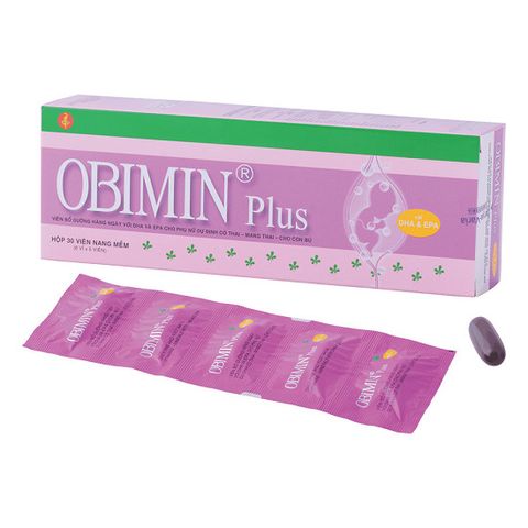  Thực phẩm bảo vệ sức khỏe Obimin Plus 