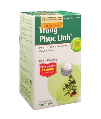 Thực phẩm bảo vệ sức khỏe Tràng Phục Linh