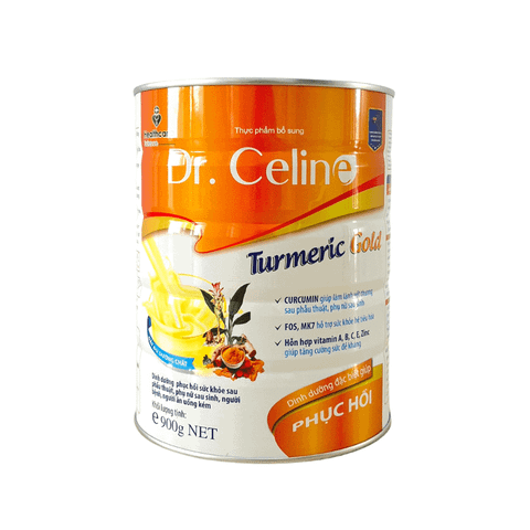  Sữa nghệ Dr Celine Tumeric Gold phục hồi sức khỏe 900g 