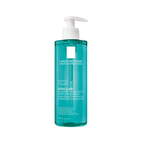 Gel Rửa Mặt & Tắm Giảm Mụn Thâm Sẹo La Roche Posay Effaclar Micro Peeling Purifying Gel 400ml