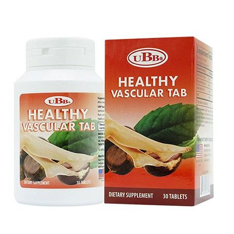 Thực phẩm bảo vệ sức khỏe UBB® Healthy Vascular Tab