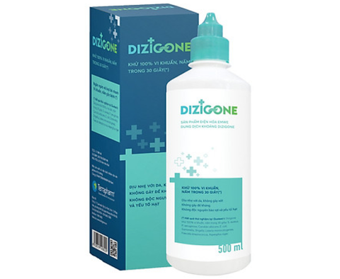  Dung Dịch Sát Khuẩn DIZIGONE - Giúp Tiêu Diệt Vi Khuẩn - Nấm An Toàn - Chai 500ml 