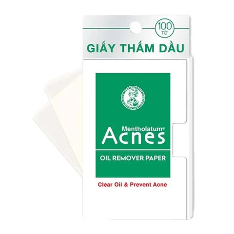  Giấy Thấm Dầu Acnes Oil Remover Paper 