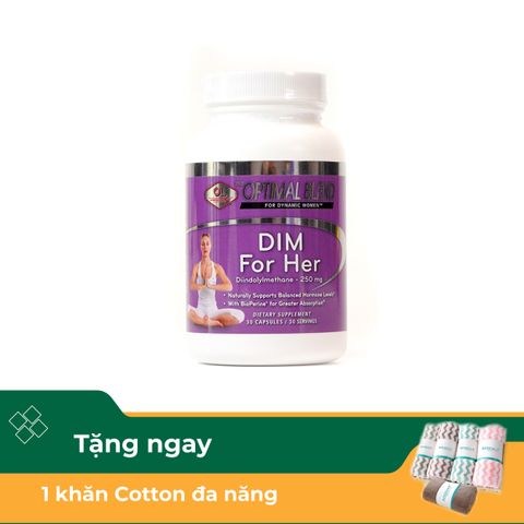  Thực phẩm bảo vệ sức khỏe DIM For Her 250MG 