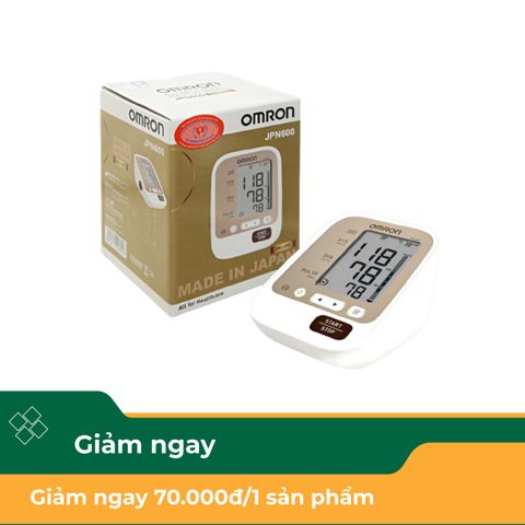 Máy Đo Huyết Áp Bắp Tay Omron Jpn600