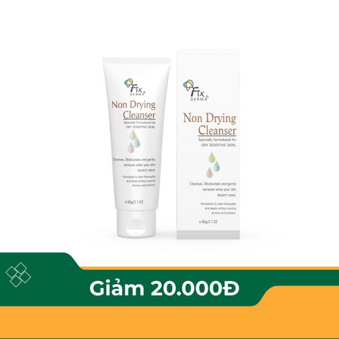  Sửa Rửa Mặt Ngừa Mụn Fixderma Non Drying Cleanser 