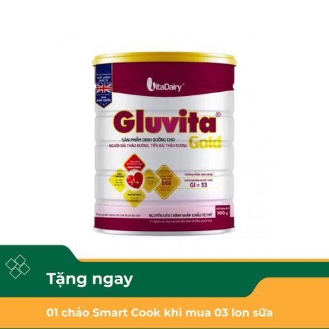 Thực phẩm dùng cho chế độ ăn đặc biệt Gluvita Gold 400g