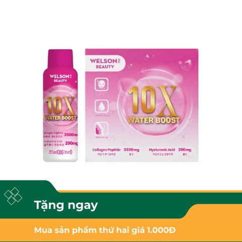 Thực phẩm bổ sung nước uống Collagen Welson Beaty 10X Water Boost