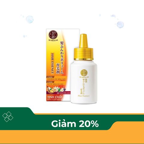  TINH CHẤT NGĂN RỤNG TÓC 50 MEGUMI ESENCE 30ML (DAU GOI) 