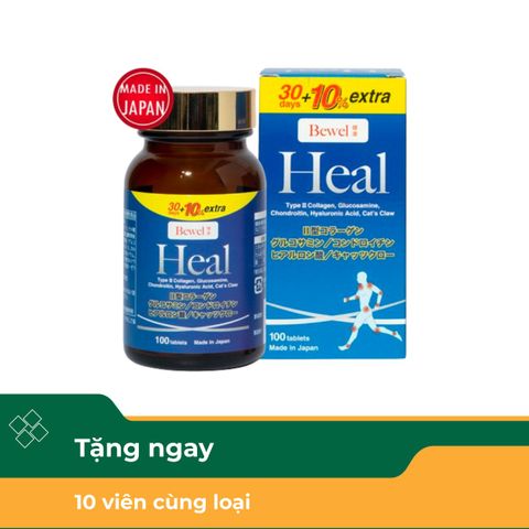 Thực phẩm bảo vệ sức khoẻ Bewel Heal (100 Viên)