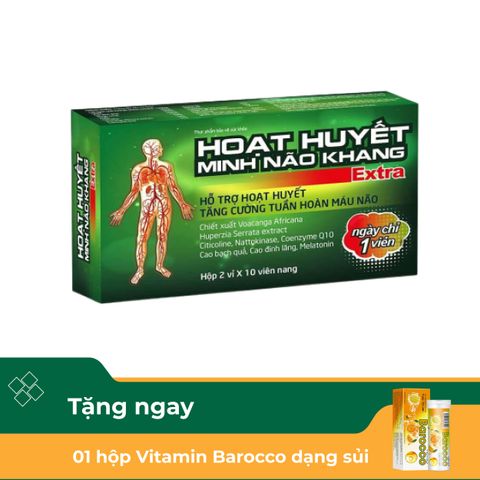  Thực phẩm bảo vệ sức khoẻ HOẠT HUYẾT MINH NÃO KHANG EXTRA 