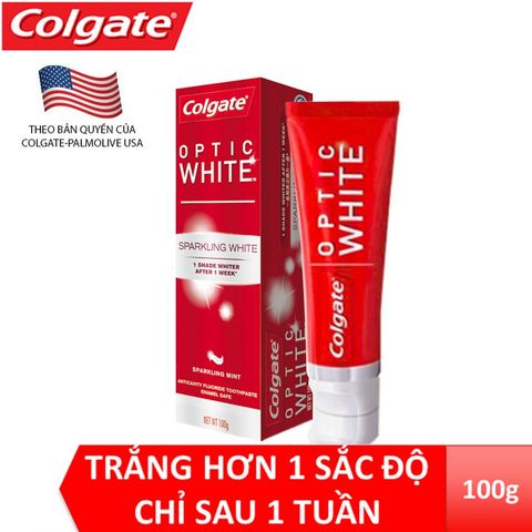  Kem Đanh RĂng Colgate Optic White 100g 