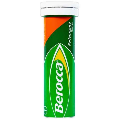  Viên nén sủi bọt Berocca Performance bổ sung vitamin, tăng đề kháng tuýp 10 viên 