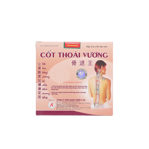  Thực phẩm bảo vệ sức khỏe Cốt Thoái Vương (180 viên) 