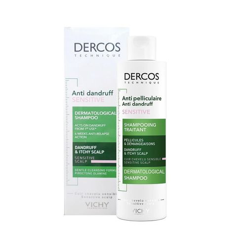 Dầu gội Vichy Dercos Anti Dandruff For Sensitive Giảm Gàu Cho Da Đầu Nhạy cảm 200ML