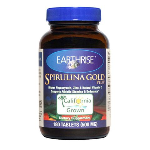  Thực phẩm bảo vệ sức khỏe tảo mặt trời Earthrise Spirulina Gold Plus 