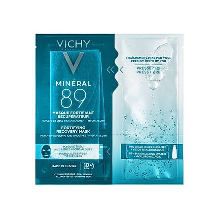  Mặt Nạ Phục Hồi Cấp Tốc Vichy Laboratoires Mineral 89 Fortifying Recovery Mask 29G (Dành Cho Mọi Loại Da) 