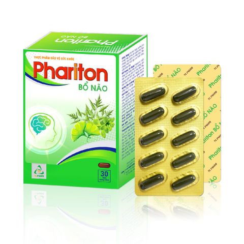  Thực phẩm bảo vệ sức khỏe PHARITON BỔ NÃO 