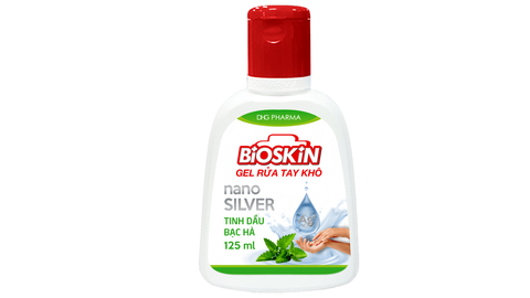  Gel Rửa Tay Khô Bạc Hà Bioskin 125ml 