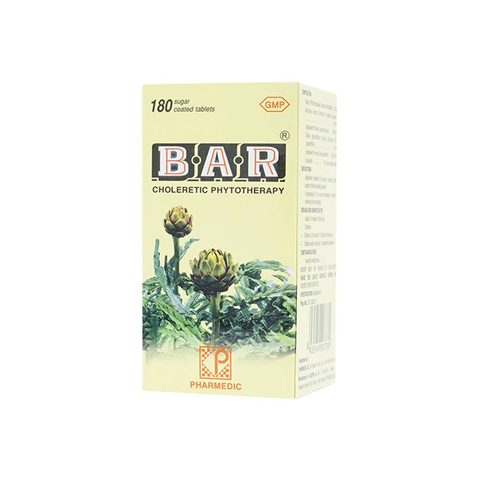  Bar hỗ trợ bệnh lý về gan, nhuận tràng lọ 180 viên 