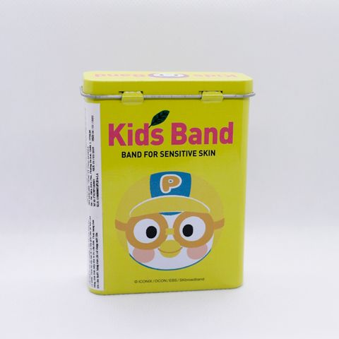  Băng Cá Nhân Kids Band Hộp Thiếc Màu Vàng 25M 