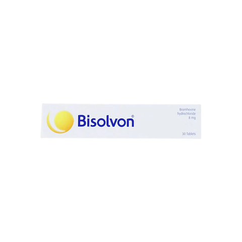  Bisolvon 8mg loãng đàm trong bệnh lý hô hấp (3 vỉ x 10 viên) 