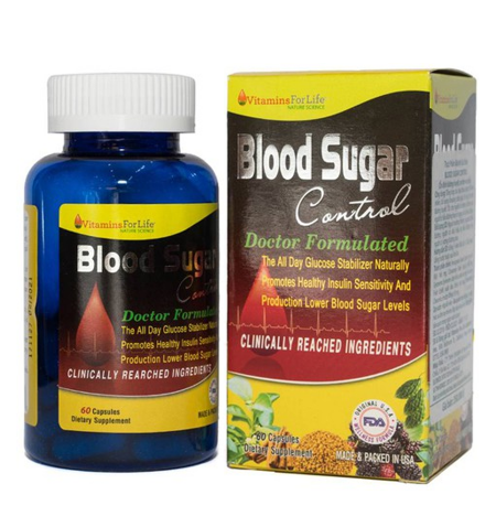  Thực phẩm bảo vệ sức khỏe Blood Sugar Control 