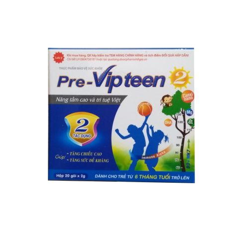  Thực phẩm bảo vệ sức khỏe Pre-vipteen 2 