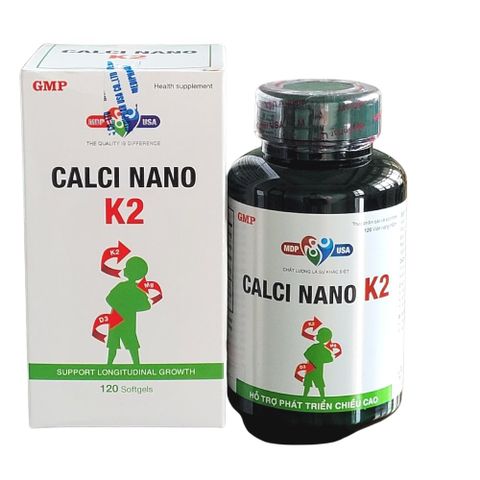 Thực phẩm bảo vệ sức khỏe CALCI NANO K2