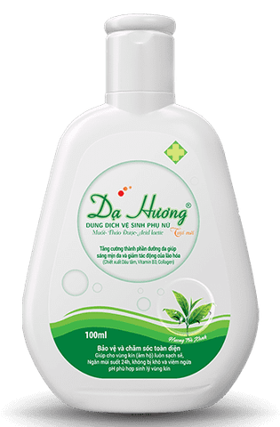  Dung Dịch Vệ Sinh Phụ Nữ Dạ Hương Trà xanh Chai 100ml 