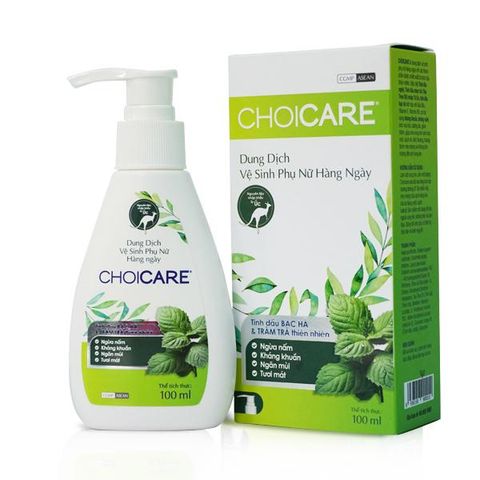  Dung Dịch Vệ Sinh Phụ Nữ Choicare Bạc Hà 