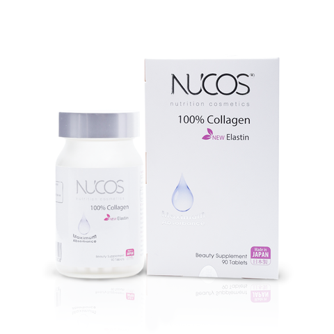  Viên Uống Ngăn Lão Hóa, Trẻ Hóa Da Nucos 100% Collagen 