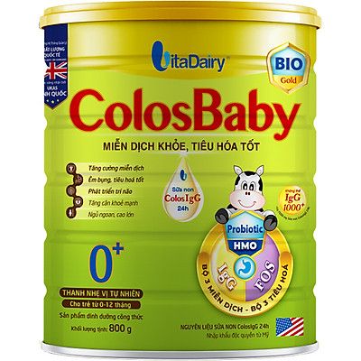  Sữa bột Colosbaby Bio Gold 0+ 