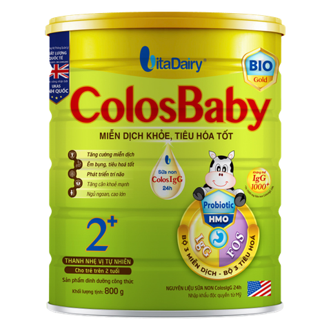  Sữa Bột Colosbaby Bio Gold 2+ 