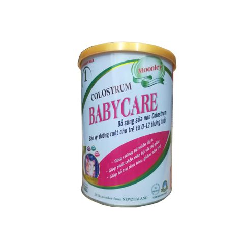  MOONLEY COLOSTRUM BABYCARE Sản phẩm dinh dưỡng dành cho trẻ sơ sinh từ 0-12 tháng tuổi 