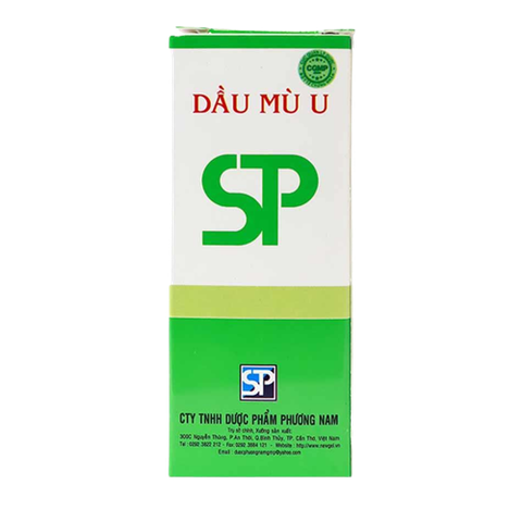 Dầu Mù U SP Ngừa Viêm Da, Lở Loét, Liền Sẹo 15ML