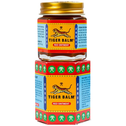  Dầu cù là Tiger Balm Red Haw Par giảm đau nhức cơ (30g) 