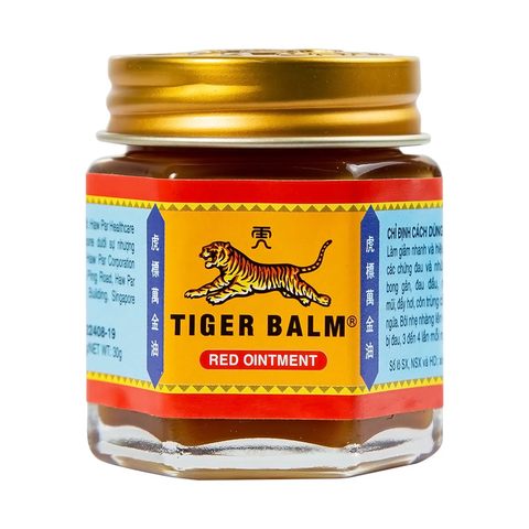  Dầu cù là Tiger Balm Red Haw Par giảm đau nhức cơ (30g) 