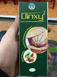  CLINXY GEL MASSAGE LAM AM BAU NGUC 50G 