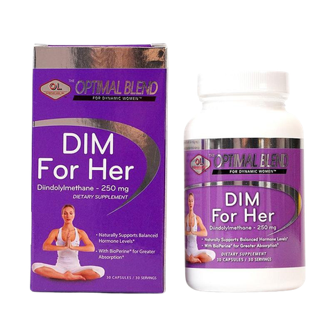  Thực phẩm bảo vệ sức khỏe DIM For Her 250MG 