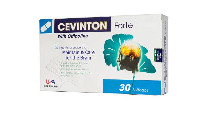 Viên Uống Hoạt Huyết Cevinton Forte Tăng Tuần Hoàn Não, Phòng Ngừa Độ –  Trung Sơn Pharma