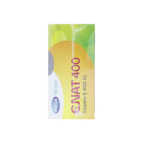  Enat 400 bổ sung vitamin E, ngừa lão hóa (3 vỉ x 10 viên) 