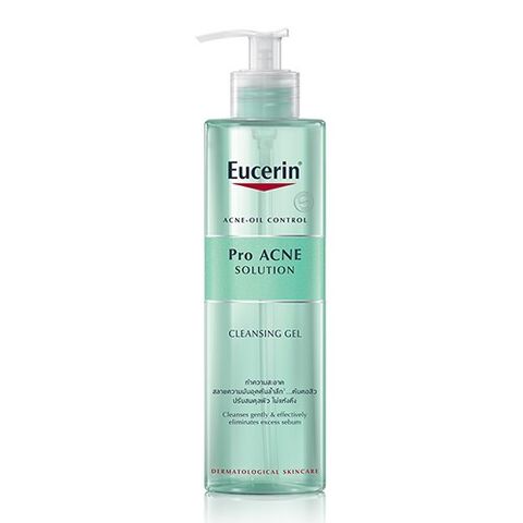 Gel rửa mặt da nhờn mụn Eucerin Pro Acne Cleansing Gel 400ml